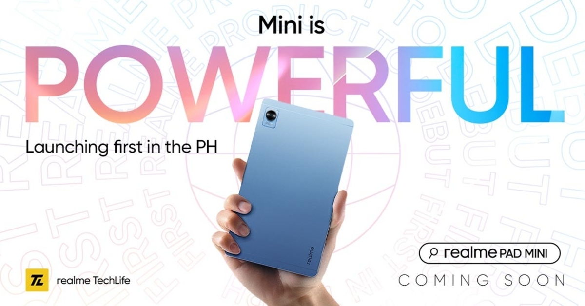 Realme Pad mini เตรียมเปิดตัวในประเทศฟิลิปินส์